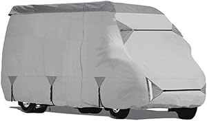 Eevelle Expedition Class B RV Cover - Waterproof, Marine Grade Roof - UV Protection, Durable, Breathable Travel Trailer Cover
