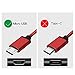 Micro USB Cable, Benicabe (4-Pack,1Ft+2x3Ft+6Ft) Nylon Braided Sync and Fast Charging Cord for Samsung Galaxy S7 Edge/ S7 S6 Note 5, Nexus, Android Charger and More (Molten Lava)