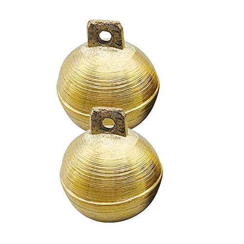 Nicedeal Pets Copper Bell Cow Horse Sheep Dog Grazing Copper Bells Cattle Farm Animal Super Loud Brass Bell Decorations Small 1 Pc - Thumbnail 3