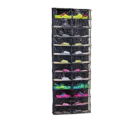 WINOMO Schuhe-Aufbewahrungstasche Hängeorganizer Tür-Schuhregal Regal über dem Schuh Organisatoren Tür Regal hängen hängen