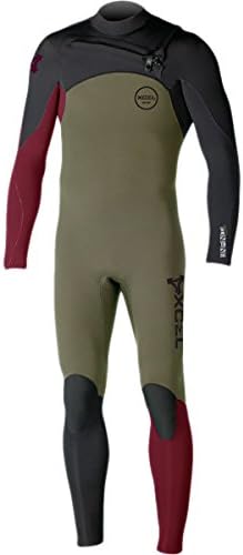 XCEL Hawaii 3/2 Infiniti Comp Wetsuit - Men's Moss/Black/Merlot, S