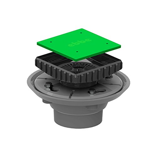 Ebbe E4024 PVC Three Piece Clamp Collar Drain Assembly, 2-Inch, Black - Thumbnail 2