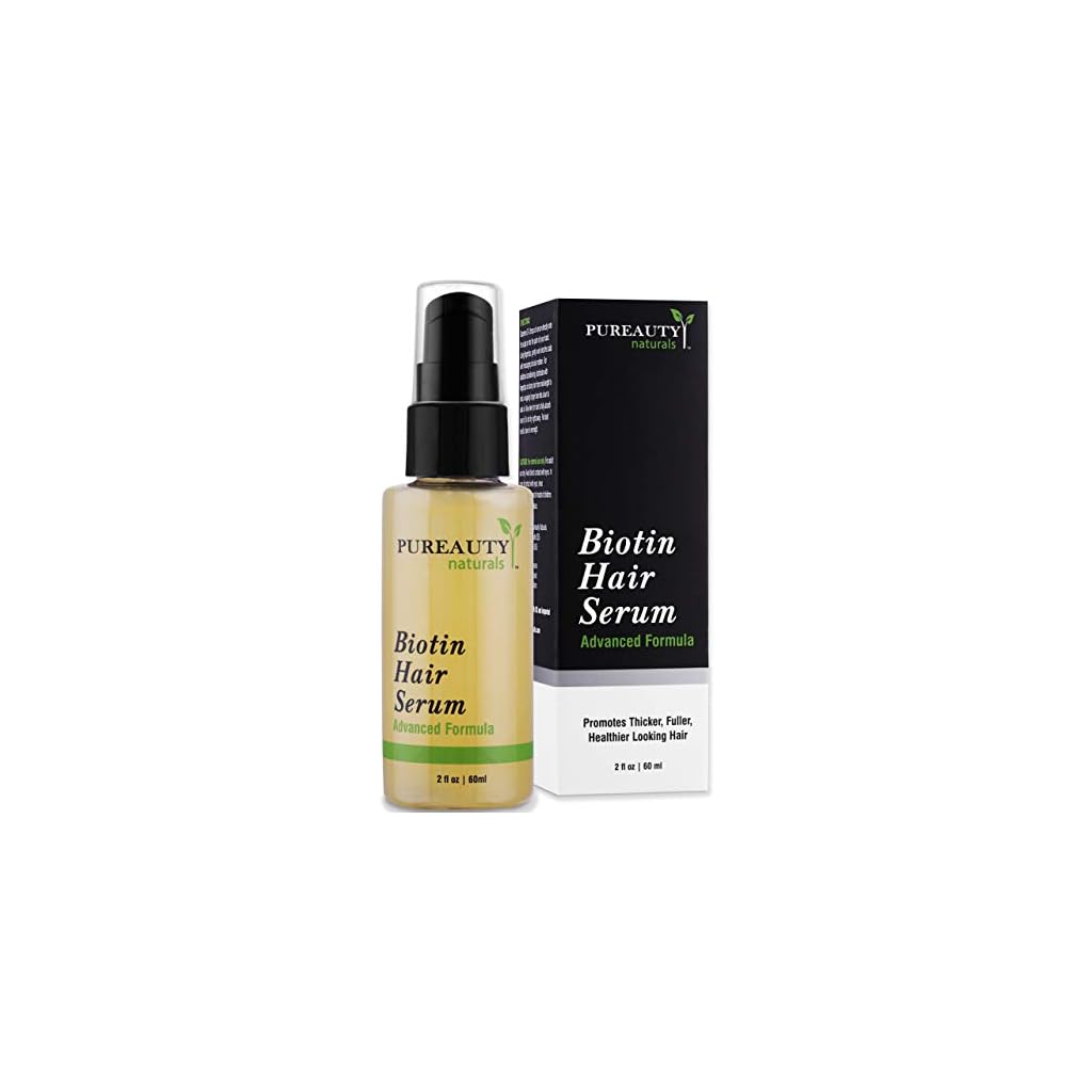 Image showcasing Biotin Hair Growth Serum Advanced Topical Formula To Help Grow Healthy ...