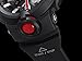 Casio G Shock Urban Black and Red Resin Mens Watch GA500-1A4