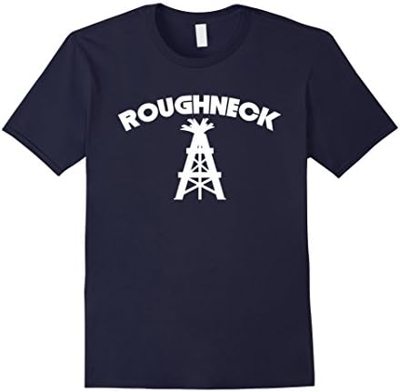 Men's Oilfield Shirt | Roughneck Shirt | Drilling Rig T Shirt Medium Navy