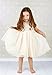 Bow Dream Lace Vintage Flower Girl's Dress Ivory 6