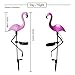 Elnsivo Flamingo Lawn Lamp Garden Decor Solar Lights Solar Yard Pink Flamingo Lights Outdoor Decorative Stake - Solar Pink Flamingo Yard Ornaments(Solar Flamingo)