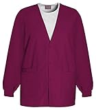 Cherokee Workwear Women's Cardigan Warm-Up Jacket,4301