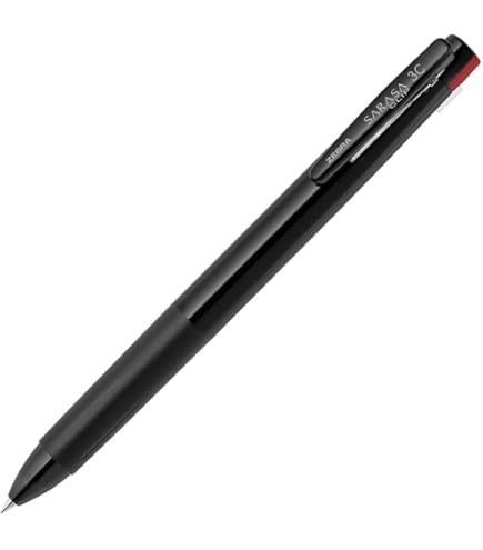 Amazon.com: ZEBRA SARASA Clip 3 Color Ballpoint Pen Black 0.5mm