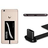 UGpine Black Wireless Charging Receiver, Untra-thin Type-C QI Wireless Charger Receiver for Huawei P9/P9 plus, 6P, LG G5, Nexus 5X, Nokia Lumia 950XL, HTC10 and Other Type-C Mobile Phones