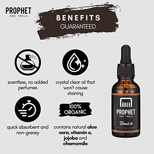 Prophet and Tools 2023 FAVOURITE* Unscented Beard Oil, Revolutionary