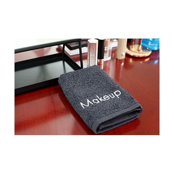 Arkwright Makeup Remover Towels 13x13 6 Pack Soft Cotton Washcloths With Makeup Embroidery Perfect Holiday Gift For Pay Or Ave Deals