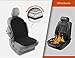 Zento Deals 2Pack 12V Heated Car Seat Cushion Premium Quality Adjustable Temperature Heating Pad Pain Reliever- New Upgraded Version for 2019, Safer Nonflammable UL Wiring
