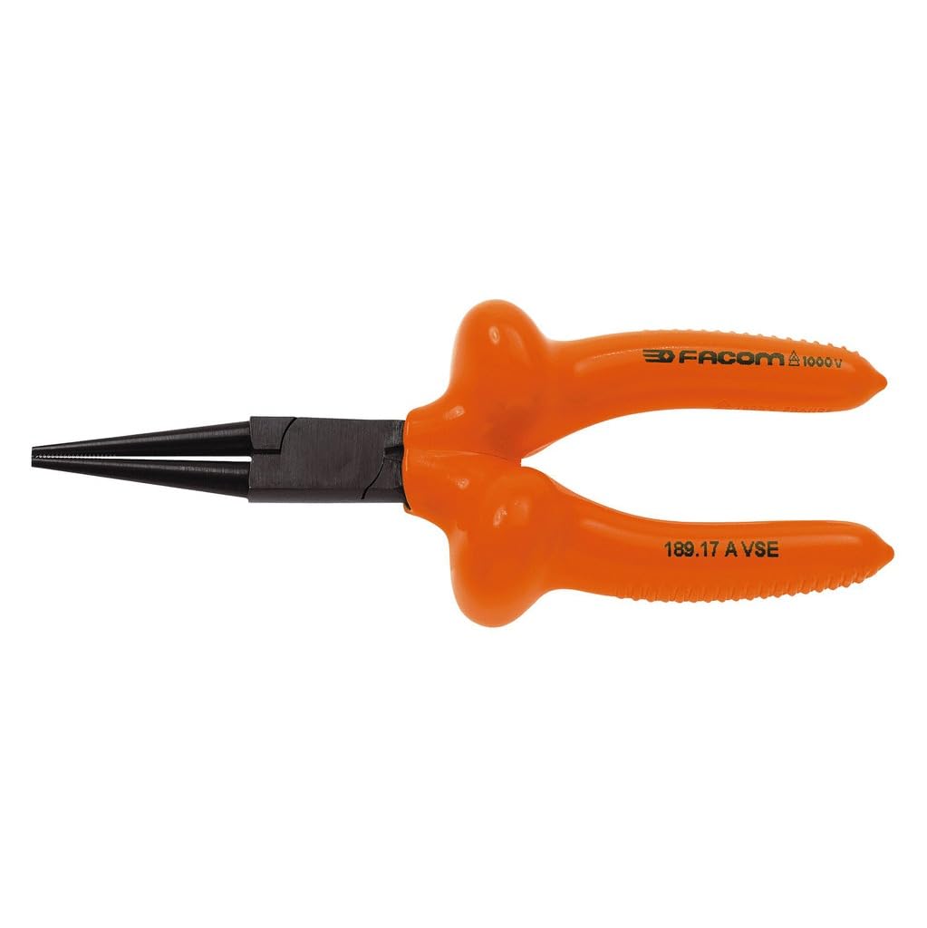Facom 189.17 AVSE – Round Jaws Pliers 1000 V Insulated VSE Series