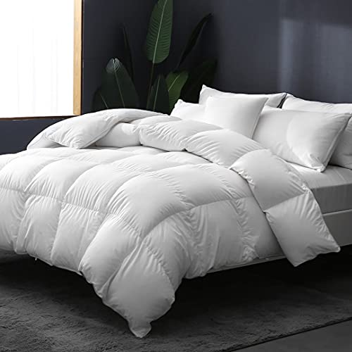 APSMILE All Seasons Feather Down Comforter Full/Queen Size UltraSoft