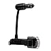 Wireless Bluetooth FM Transmitter Car Kit, Multi-functional Cell phone Mount Holder, Hands free Calling, GPS and MP3 Player, Car USB Charger for iPhone Samsung Smart Phones Tablets iPad Mini