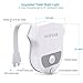 [Upgraded Version] AOSTAR Toilet Night Light Motion Activated Ultraviolet LED Toilet Bowl Light Battery Operated (8 Colors & 2 Modes)