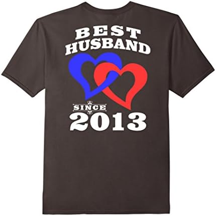 Mens Best Husband Since 4 Years Anniversary Gift For Him Shirt Medium Asphalt