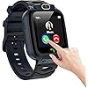 Kids-Smart-Watch-Phone-for-Boys-Girls-27-in-1-Game-Video-Smart-Watch-for-Kids-Children-HD-Touch-Screen-Recorder-Music-Alarm-Clock-Calculator-Camera-Birthday-Age-3-12-Years-Old-Black Vannico Kids Smart Watch, 14 Games SOS Phone Watch for Boys Girls, Video Smart Watches for Kids with HD Touch LCD Music…