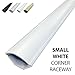 Electriduct Small Corner Duct Cable Raceway (1075 Series) - 5 Feet - White