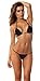 THE MESH KING Coqueta Swimwear Brazilian Teeny Micro Thong Mini Bikini Swimsuit G String Black