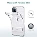 ESR for iPhone 11 Pro Case, Silicone Case with Stand,Compatible with MagSafe,Built-in Camera Stash Stand, Magnetic Phone Case for iPhone 11 Pro, Boost Series, Clear