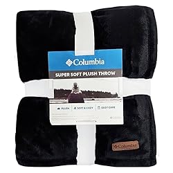 Columbia 50" x 60" Super Plush Lightweight Throw