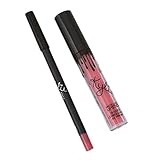 FOrU Lip Liner Makeup Tool Matte Liquid Lipstick&Lip Liner Lip Gloss Kit Set