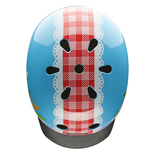 Nutcase - Little Nutty Bike Helmet for Kids, Berry Sweet, X-Small - Thumbnail 4