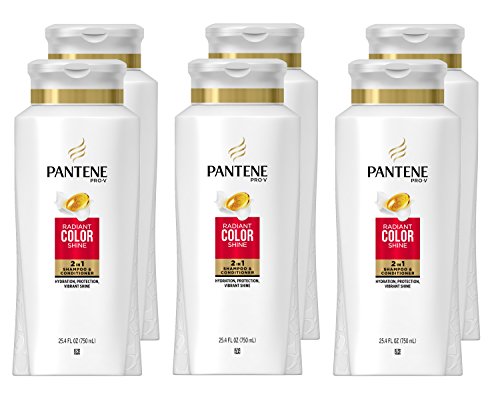 Pantenepantene Pro V Radiant Color Shine 2 In 1 Shampoo Conditioner 25 4 Fl Oz Pack Of 6 Packaging May Vary Dailymail