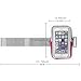 iPhone 13 Pro Max Armband, Universal Phone Pouch Galaxy Note 20 9 Running Armband Outdoor Sports Key Card Slot Arm Band Gym Wrist Bag Touchscreen Sleeve for iPhone 12 Pro Max 8 Plus Smartphone Pink