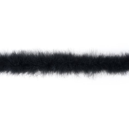 ZUCKER - Marabou Boas Solid Colors - Bl- 3" X 2YRDS