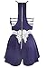 RUIGO ▒ Women's Lace Sexy Open Back Hollow Out Boho Playsuit Jumpsuit Romper Dress Dark Blue Small