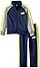 PUMA Boys' Little Tricot Track Jacket and Pant Set, Deep Navy, 5