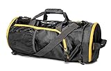 NeatPack 3 in 1 Foldable, Nylon Duffle Bag Backpack for Travel, Work, Sports, Camping, Gym & Carry On Luggage, 35L | For Men, Women, Teens & Kids