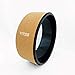 Vitos Fitness Yoga Wheel Roller | for Extreme Yoga Pose, Stretching and Improving Back Bend Deepen Practice Release Tight Muscles (Cork Black 12.6″ x 5″)thumb 1