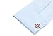 Captain America Shield Cufflinks With Storage Box