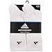 adidas Men's Athletic Crew Socks (6-Pack or 12-Pack)