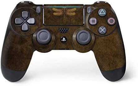 Amazon Com Skinit Decal Gaming Skin For Ps4 Pro Slim Controller Officially Licensed Tate And Co Steampunk Gear Dragonfly Design Electronics