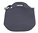 EXTRA LARGE Neoprene Lunch Bag – Best Lunch Tote With Heavy Duty Zipper and Shoulder Strap – Reusable Easy To Clean – Keeps Lunch Fresh – Eco-friendly Black Cooler Bag, By Joy Bright