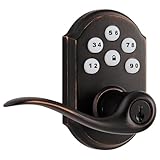 Kwikset SmartCode 912 Zigbee Traditional Leverset with Home Connect, Venetian Bronze (99120-021)