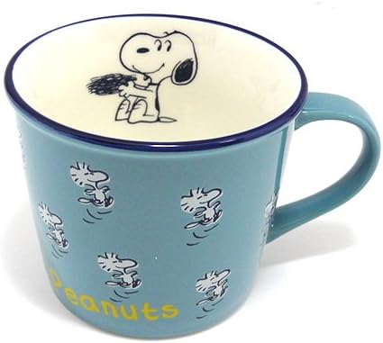 Amazon スヌーピー Snoopy マグカップ ブルー Peanuts コップ カップ マグ 青 即日 翌日発送 おもちゃ おもちゃ