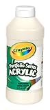 Crayola Portfolio Series 16-Ounce Acrylic Paint, Pearlescent Mixing Medium