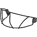 Rawlings Senior R16 Series Batting Helmet Faceguard