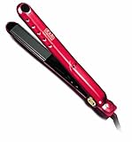 Andis 67315 Tourmaline Nano Ceramic Wet or Dry Flat Iron, Red/black, 1 Inch