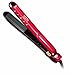 Andis 67315 Tourmaline Nano Ceramic Wet or Dry Flat Iron, Red/black, 1 Inch