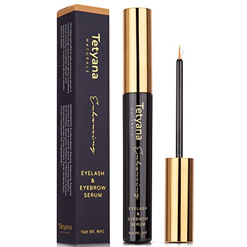 Tetyana naturals Eyelash Growth Serum for Gorgeous and Long Eyelashes & Eyebrows, with Natural Ingredients, Results within 2 Weeks