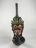 Handmade Tobacco Pipe, Lion Head Design