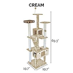Furhaven Tiger Tough Cat Tree Double Decker