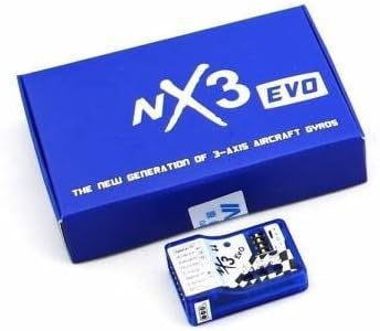 Upgraded NX3 Evo 3 Axis Gyro Flight Controller Autobalance Stabilizer For RC Airplane
